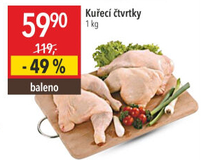 Kuřecí čtvrtky