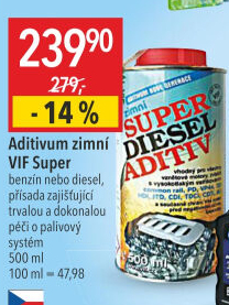 Aditivum zimní Super diesel VIF