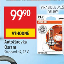 Autožárovky Osram Standard