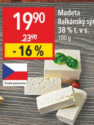 Balkánský sýr Madeta