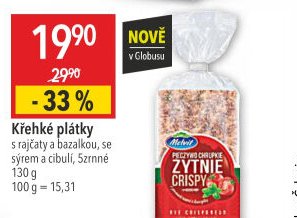 Křehké plátky Melvit