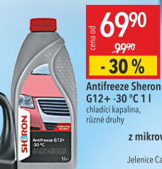 Nemrznoucí chladicí kapalina G12+ Antifreeze Sheron