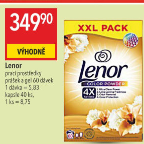 Prací prášek Lenor