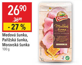 Šunka medová výběrová Beskydské uzeniny Chodura