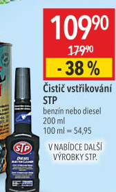 Čistič vstřikovacího systému - diesel STP