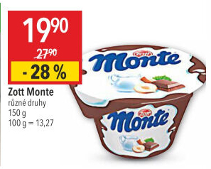 Dezert Monte Zott