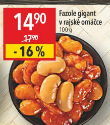 Fazole řecké gigant v rajské omáčce