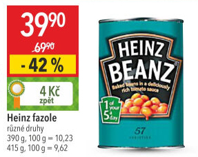 Fazole v tomatě Heinz