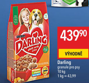 Granule pro psy Darling Purina