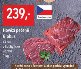 Hovězí pečeně z krku Globus