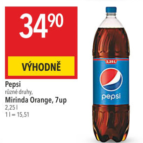 Limonáda Pepsi