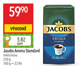 Mletá káva Jacobs Aroma Standard