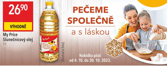 Slunečnicový olej My Price