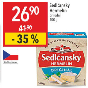 Sýr Hermelín Sedlčanský