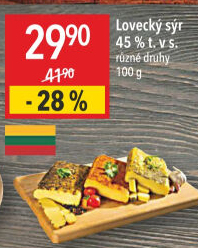 Sýr lovecký 45%