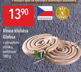 Vinná klobása Globus