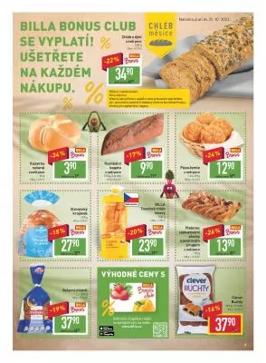 akční leták BILLA 25.10.2023-31.10.2023