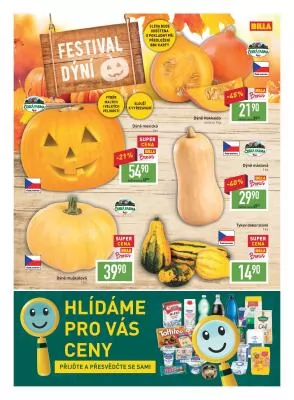 akční leták BILLA 25.10.2023-31.10.2023