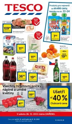 akční leták Tesco 25.10.2023-31.10.2023