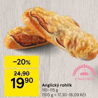 Anglický rohlík