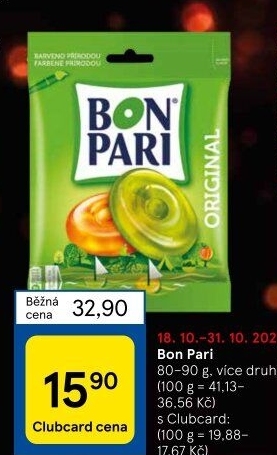 Bonbony Bon Pari Nestlé
