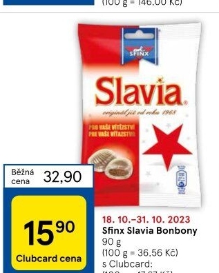Bonbony Slavia Sfinx