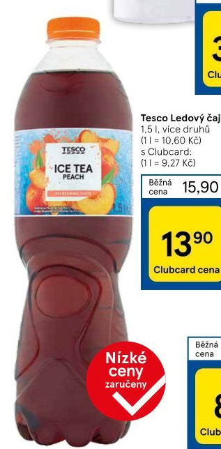 Ledový čaj Tesco