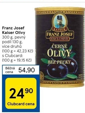 Olivy Exclusive Franz Josef Kaiser