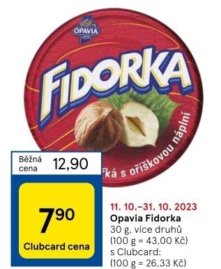 Oplatky Fidorka Opavia