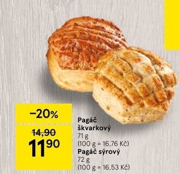 Pagáč škvarkový