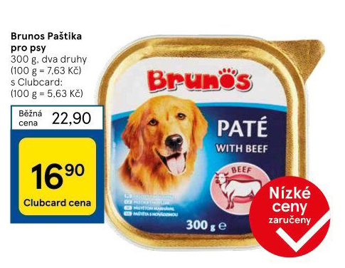 Paštika pro psy Brunos