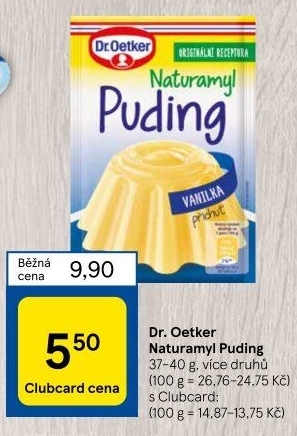 Pudink Naturamyl Dr. Oetker