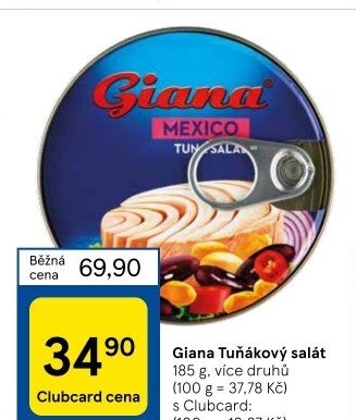 Salát s tuňákem Giana