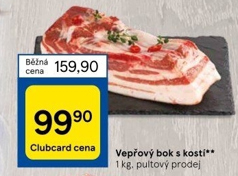 Vepřový bok s kostí