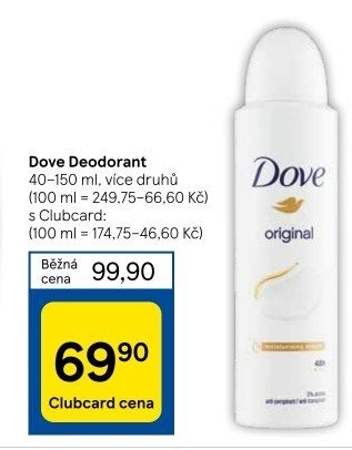 Deodoranty Dove