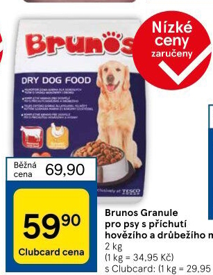 Granule pro psy Brunos