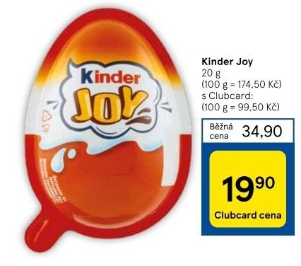 Kinder Joy s překvapením