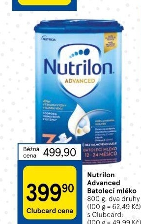 Kojenecká výživa Nutrilon Advanced