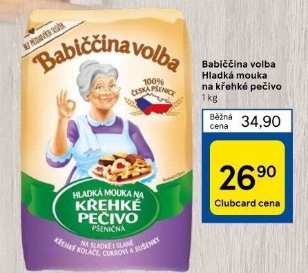 Mouka na křehké pečivo Babiččina volba