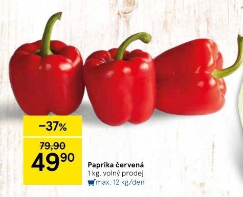 Paprika červená