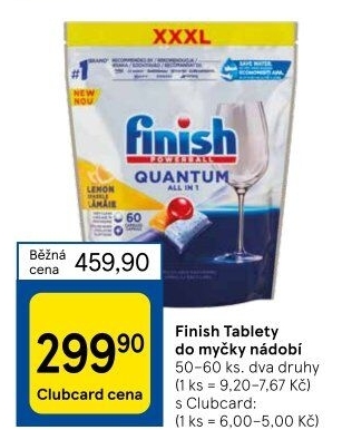 Tablety do myčky Finish