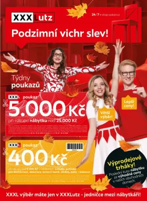 akční leták XXXLutz 23.10.2023-3.11.2023