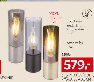 STOLNÍ SVÍTIDLO