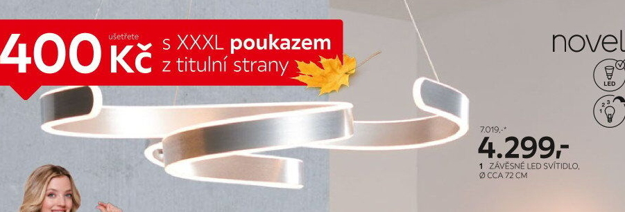ZÁVĚSNÉ LED SVÍTIDLO