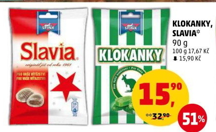 Bonbony Klokanky Sfinx