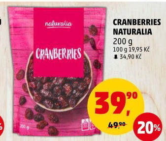 Brusinky Naturalia