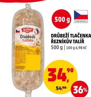 Drůbeží tlačenka Řezníkův talíř