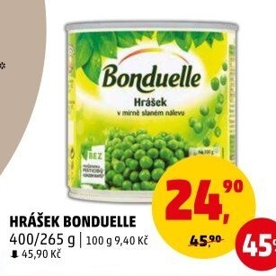 Hrášek Bonduelle