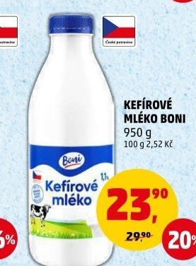 Kefírové mléko Boni
