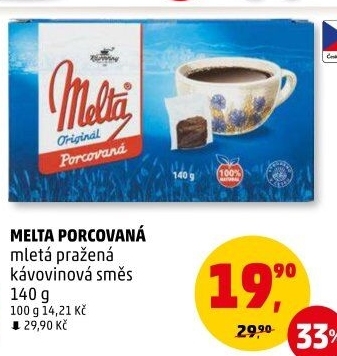 Nápoj obilninový porcovaný Melta Kávoviny